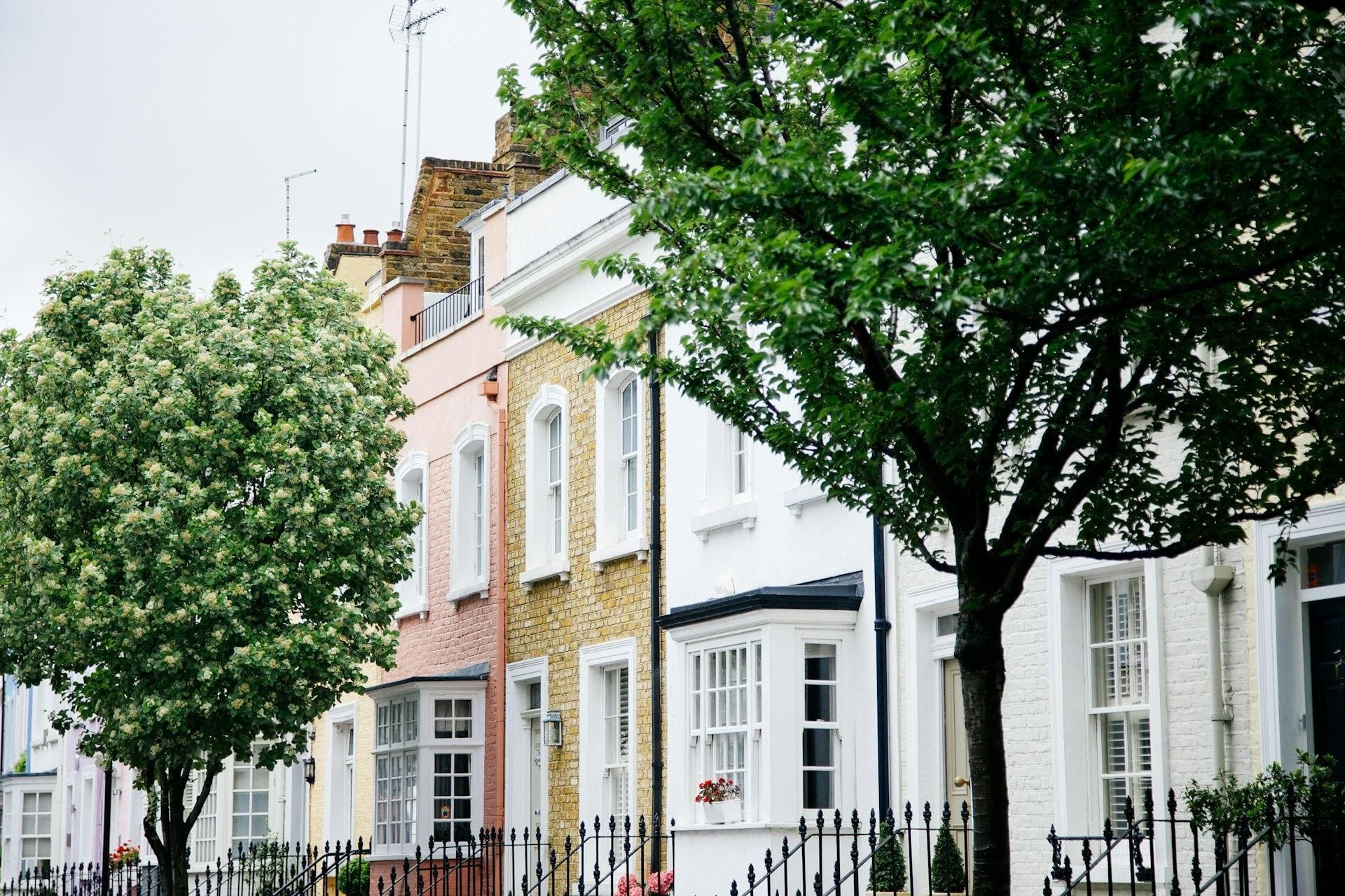 London townhouse street